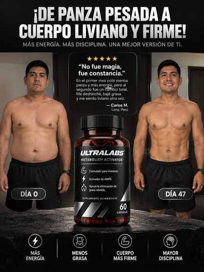 Activador Metabólico ULTRALABS™ - 60 Cápsulas