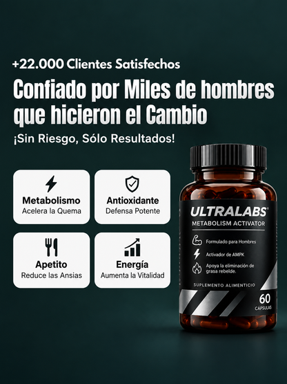 Activador Metabólico ULTRALABS™ - 60 Cápsulas