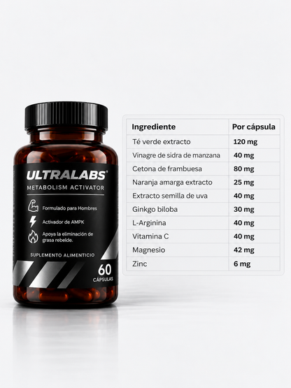 Activador Metabólico ULTRALABS™ - 60 Cápsulas